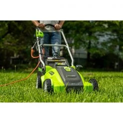 Greenworks Corded Electric Lawn Mower - 10-Amp - 16-in 7 Greenworks Corded Electric Lawn Mower - 10-Amp - 16-in -Family House Tools Store 330766342 AlternateImage3 l