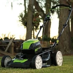 Greenworks Pro Cordless and Brushless Push Lawn Mower - 80-Volt - 21-in - 1 Lithium-Ion Battery 5 Greenworks Pro Cordless and Brushless Push Lawn Mower - 80-Volt - 21-in - 1 Lithium-Ion Battery -Family House Tools Store 330766350 AlternateImage2 l