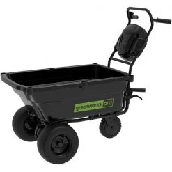 Greenworks Pro Self-Propelled Wheelbarrow Garden Cart - 80-Volt - 3.4-cu ft