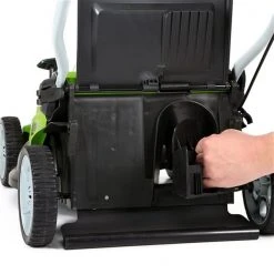 Greenworks Cordless Push Lawn Mower - 40-Volt - 16-in - 1 Lithium-Ion Battery -Family House Tools Store 330766363 AlternateImage3 l
