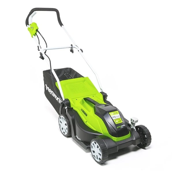 Greenworks Corded Electric Lawn Mower - 9-Amp - 14-in 3 Greenworks Corded Electric Lawn Mower - 9-Amp - 14-in - Image 3