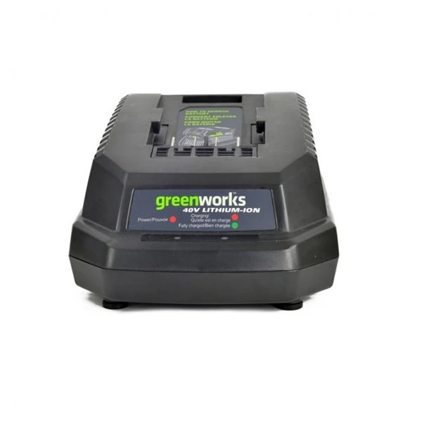 Greenworks Lithium-Ion Battery Charger - 40 volts 1 Greenworks Lithium-Ion Battery Charger - 40 volts