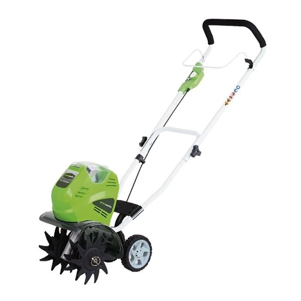 Greenworks 40-Volt Lithium Ion Forward-Rotating Cordless Electric Cultivator (Tool Only) 2 Greenworks 40-Volt Lithium Ion Forward-Rotating Cordless Electric Cultivator (Tool Only) - Image 2