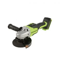 Greenworks 4,5-in 24-volt Sliding Switch Brushless Cordless Angle Grinder (Tool Included)