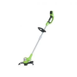 Greenworks 24-Volt 12-in Straight Cordless String Trimmer with Edge Guide (Tool Only)