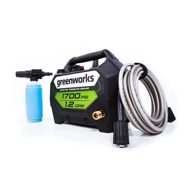 Greenworks 1700-psi 1.2-GPM Cold Water Electric Pressure Washer 2 Greenworks 1700-psi 1.2-GPM Cold Water Electric Pressure Washer - Image 2