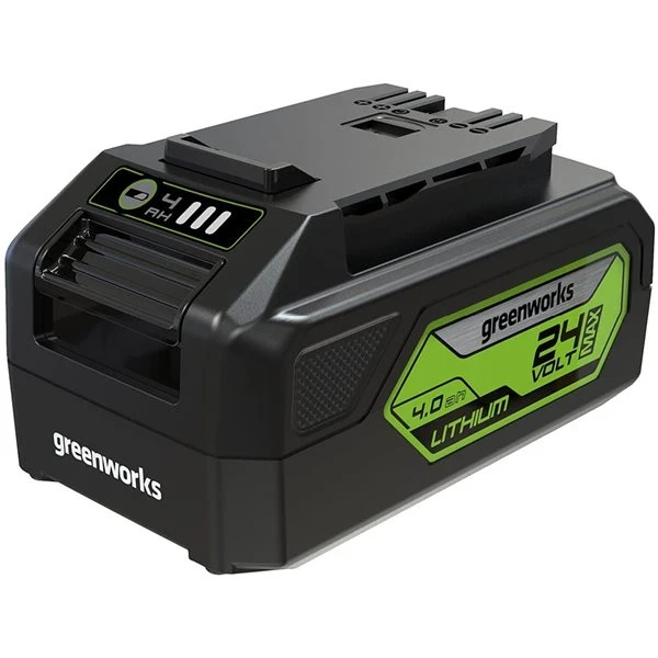 Greenworks 24-Volt 4 AH Lithium-Ion Power Tool Battery 1 Greenworks 24-Volt 4 AH Lithium-Ion Power Tool Battery
