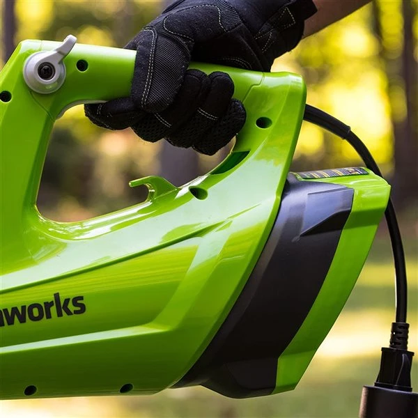 Greenworks 9 A, 130-mph, 530 CFM Corded Electric Leaf Blower 2 Greenworks 9 A, 130-mph, 530 CFM Corded Electric Leaf Blower - Image 2