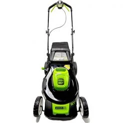 Greenworks 80-Volt 21-in Lawn Mower and 16-in Trimmer Combo Kit (Batteries and Charger Included) - 5-Piece -Family House Tools Store 330968629 AlternateImage3 l