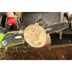 Greenworks 40-Volt Max Lithium-Ion 14-in Cordless Electric Chainsaw (Tool Only) 5 Greenworks 40-Volt Max Lithium-Ion 14-in Cordless Electric Chainsaw (Tool Only) -Family House Tools Store 330968632 AlternateImage2 l
