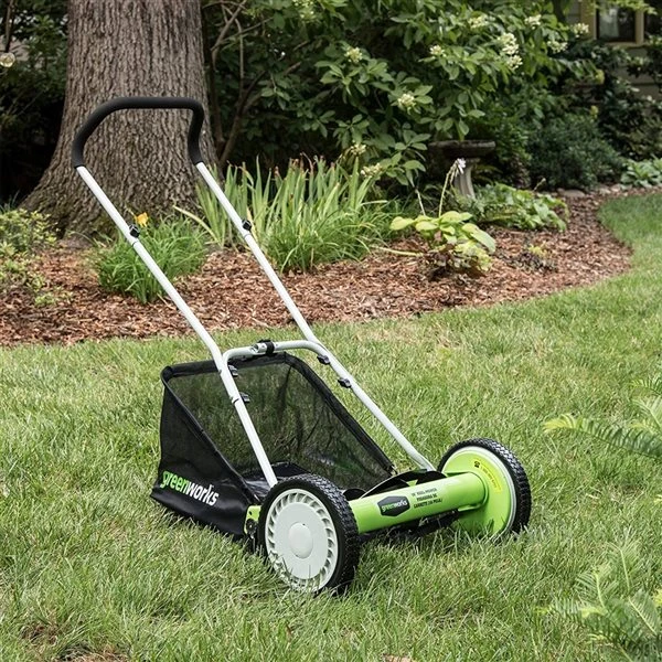 Greenworks 16-in Reel Lawn Mower 2 Greenworks 16-in Reel Lawn Mower - Image 2