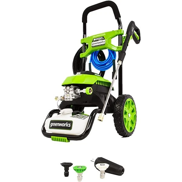 Greenworks 2000-psi 1.2-gal./min Cold Water Electric Pressure Washer 3 Greenworks 2000-psi 1.2-gal./min Cold Water Electric Pressure Washer - Image 3