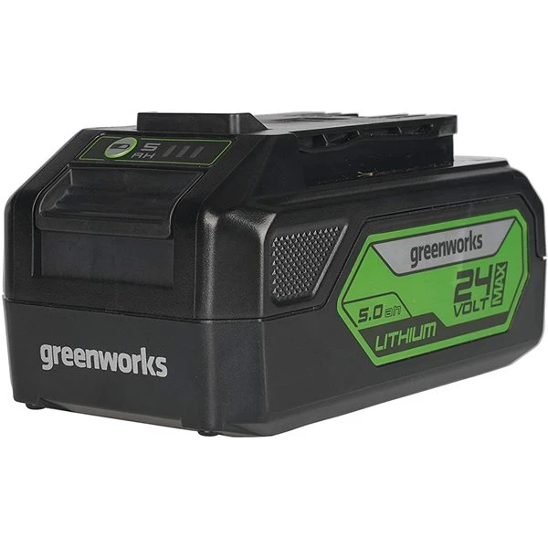 Greenworks 24-Volt 5 AH Lithium-Ion Power Tool Battery 1 Greenworks 24-Volt 5 AH Lithium-Ion Power Tool Battery
