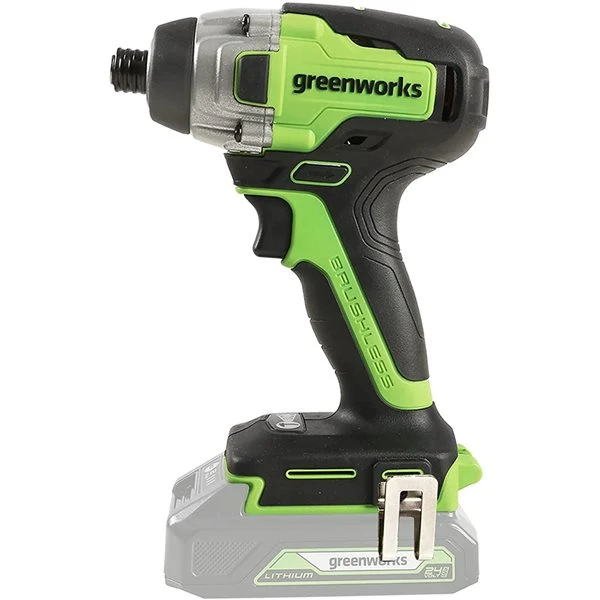 Greenworks 24 V 1/4-in Variable Speed Brushless Cordless Impact Driver 1 Greenworks 24 V 1/4-in Variable Speed Brushless Cordless Impact Driver