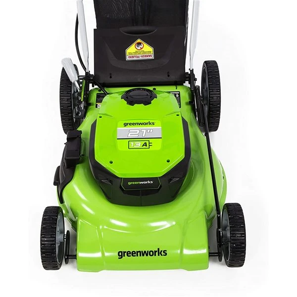 Greenworks 21-in 13 A Corded Electric Lawn Mower 3 Greenworks 21-in 13 A Corded Electric Lawn Mower - Image 3
