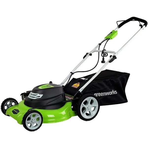 Greenworks 12 A 20-in Corded Electric Lawn Mower 1 Greenworks 12 A 20-in Corded Electric Lawn Mower