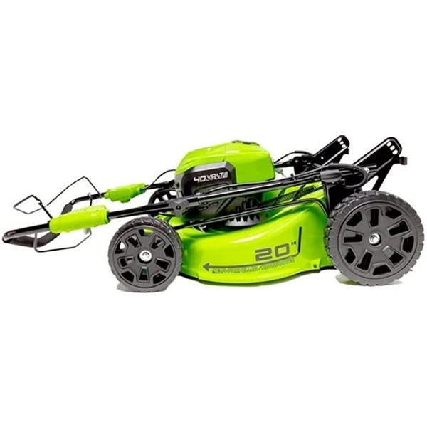 Greenworks 40-Volt 20-in Self-Propelled Lawn Mower and 12-in Trimmer Kit (Battery and Charger Included) - 4-Piece 3 Greenworks 40-Volt 20-in Self-Propelled Lawn Mower and 12-in Trimmer Kit (Battery and Charger Included) - 4-Piece - Image 3