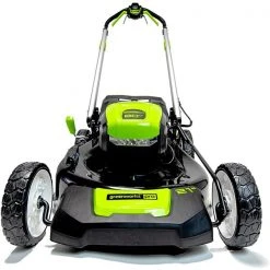 Greenworks 80-Volt 21-in Self-Propelled Lawn Mower and 16-in Trimmer Kit (Batteries and Charger Included) - 5-Piece -Family House Tools Store 330968697 AlternateImage3 l