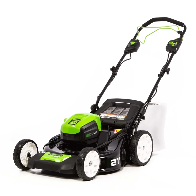 Self-Propelled Cordless Lawn Mower - 21" - 80 V 1 Self-Propelled Cordless Lawn Mower - 21" - 80 V